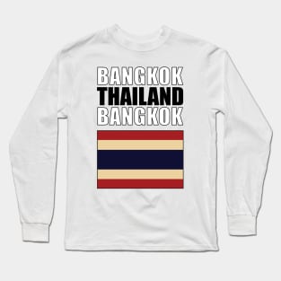 Flag of Thailand Long Sleeve T-Shirt